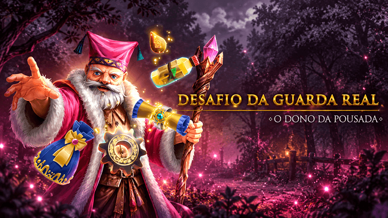 Desafio da Guarda Real: Dono da Pousada — Guia do Evento