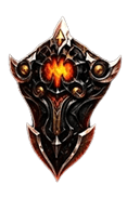 Escudo da Dama Flamejante no Guia das Rel&iacute;quias do PTLab